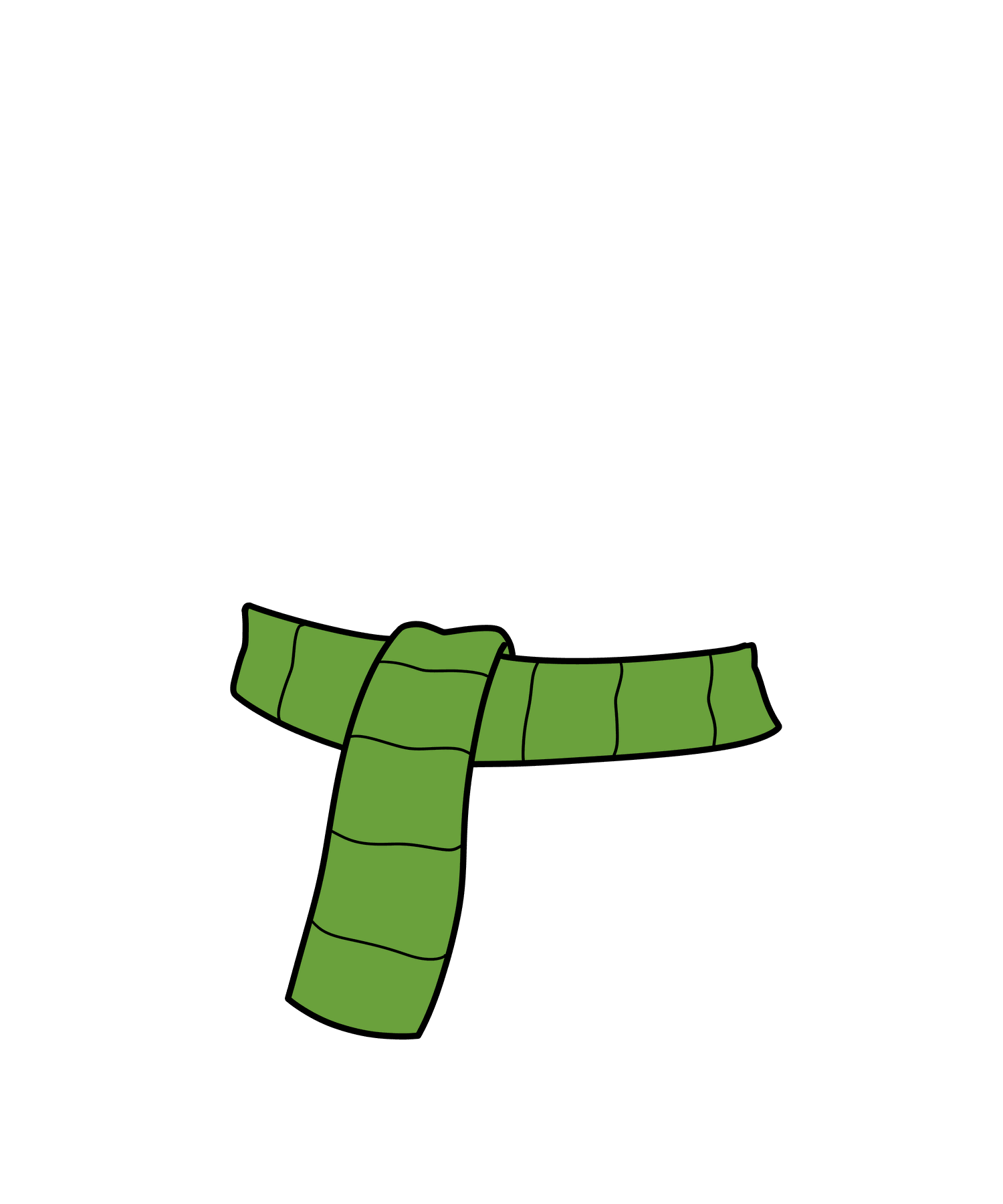 Scarf Green